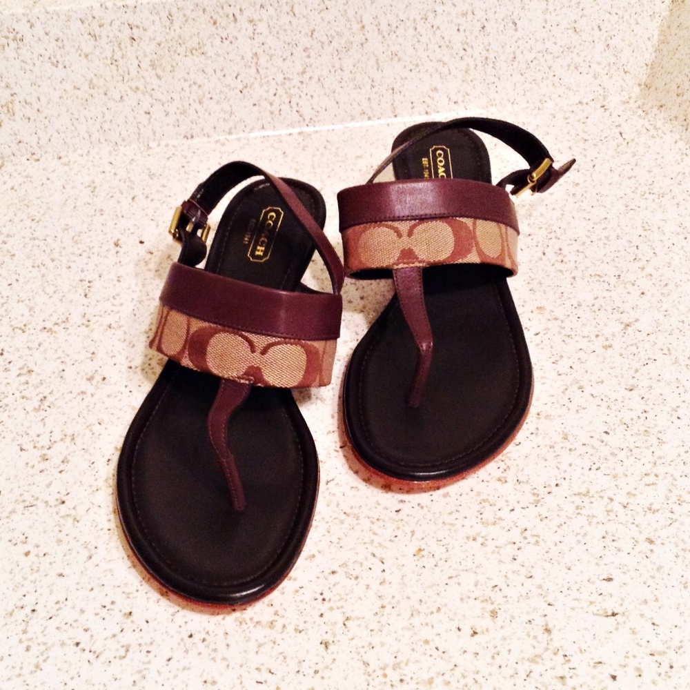 CLASSIC Coach Thong Sandals